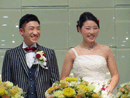 竹中先生と三好愛先生のご結婚の写真